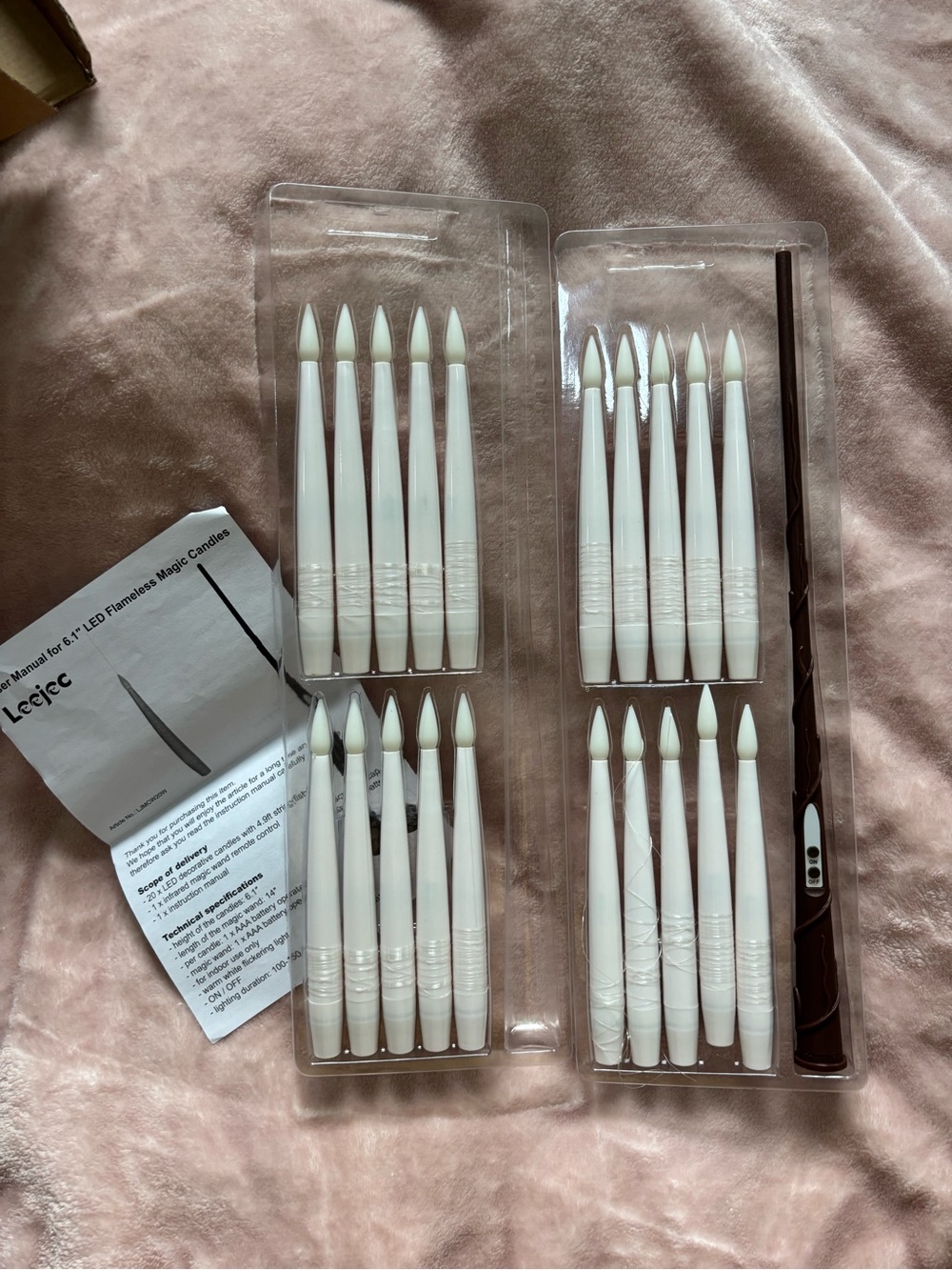 Floating Lights with Magic Wand - 20 Count